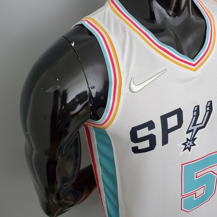 Dejounte Murray San Antonio Spurs 2022 City Edition Swingman Jersey White