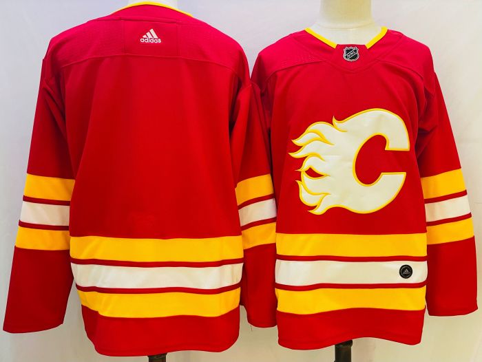 Calgary Flames Breakaway Home Jersey Red No Number