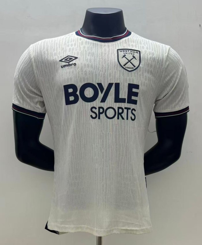 West Ham United Man Away Player Jersey 25/26
