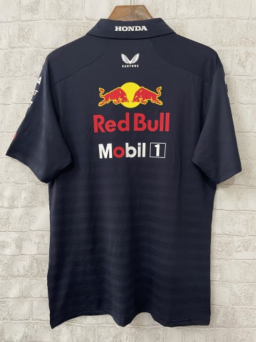 2025 Red Bull Racing Polo shirt Dark Blue NO Number