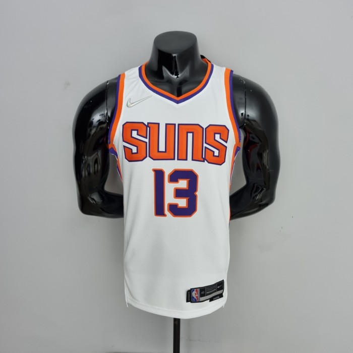 Steve Nash Phoenix Suns 75th Anniversary Swingman Jersey White