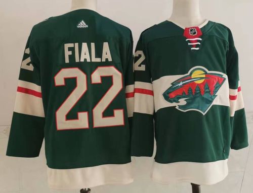 Minnesota Wild Home Jersey Green NO.22 FIALA