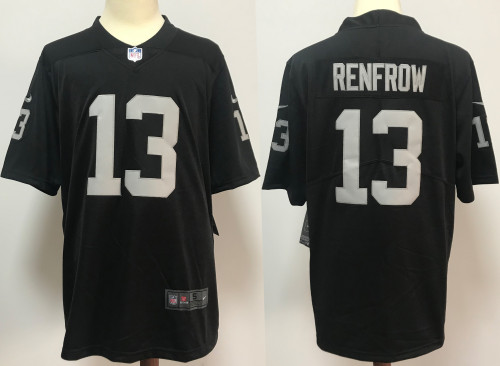 Las Vegas Raiders Jerseys Black NO.13 RENFROW