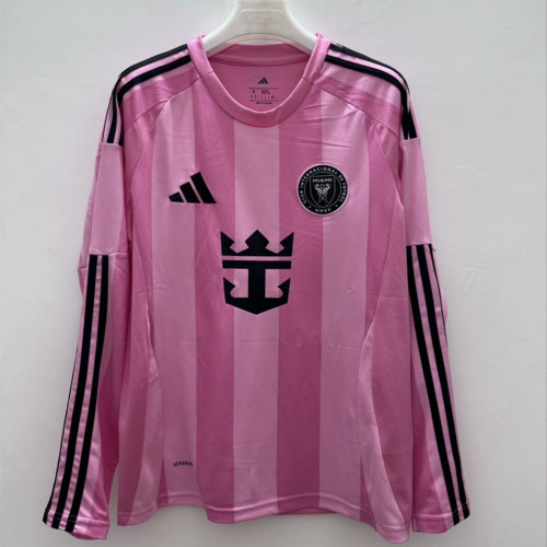 Inter Miami Home Man Long Sleeve Jersey 25/26
