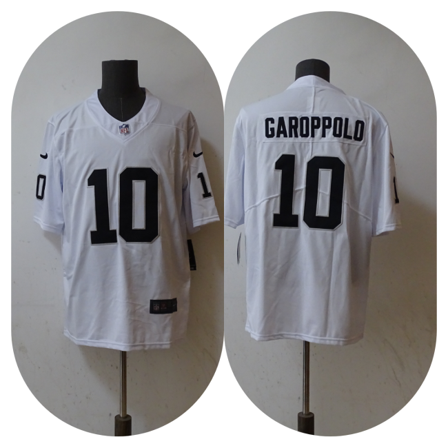 Las Vegas Raiders Jerseys White NO.10 GAROPPOLO