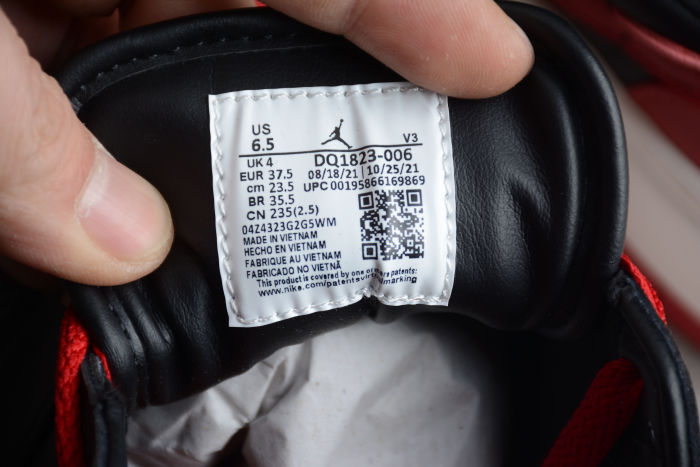 Nike Air Jordan 1 Elevate Low SE Bred Black Red DQ1823 006