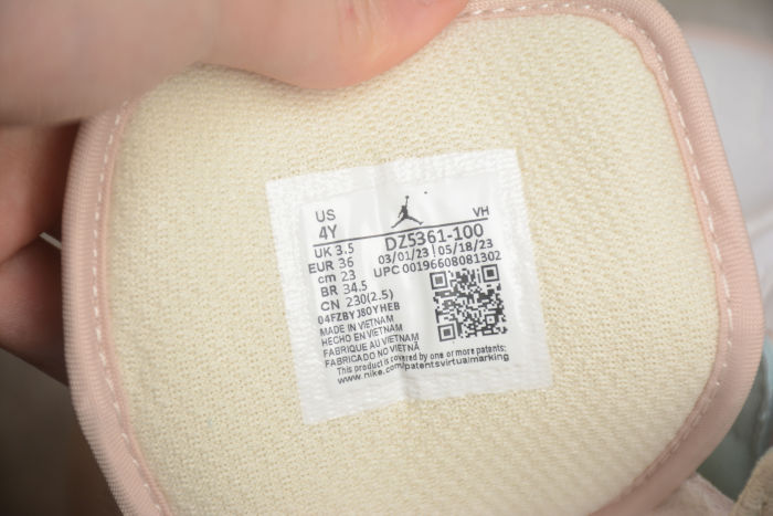 Air Jordan 1 Mid White Blue Pink