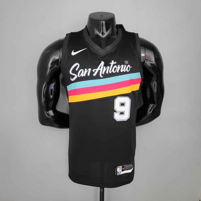 Tony Parker San Antonio Spurs City Edition Swingman Jersey Black