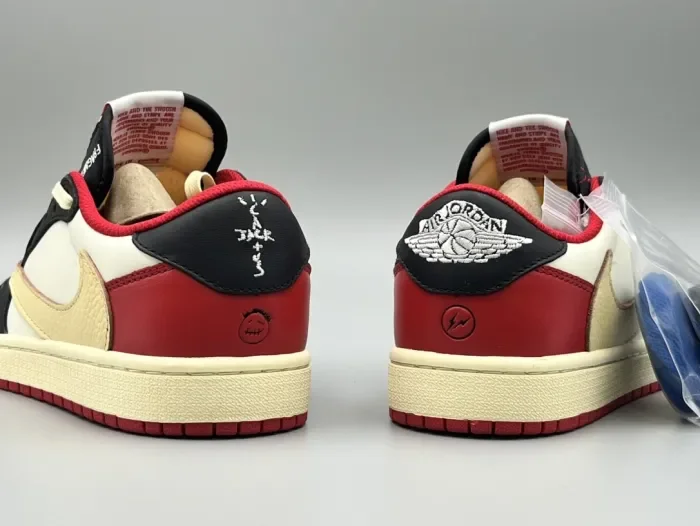 Travis Scott x Air Jordan 1 Black and Red