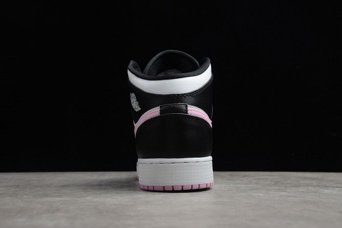 Air Jordan 1 Mid GS White Arctic Pink 555112-103
