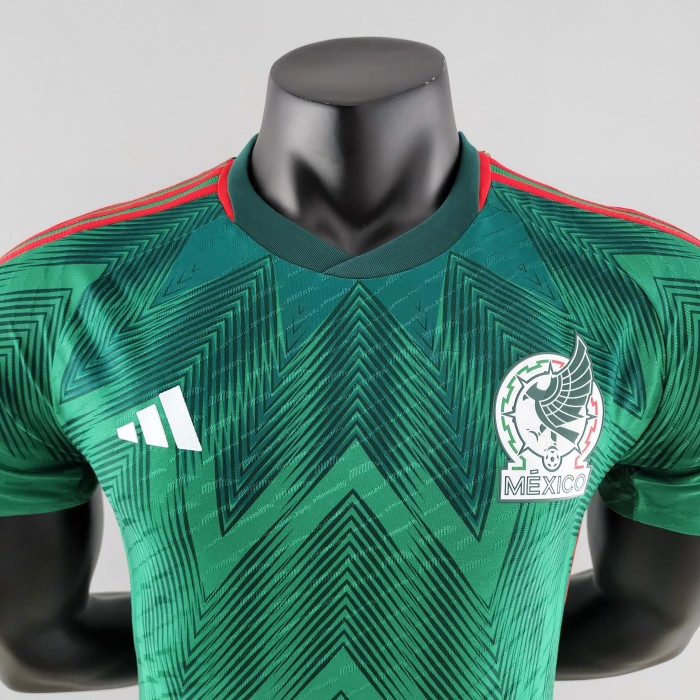 Mexico 2022 World Cup Home Player Version Man Jersey