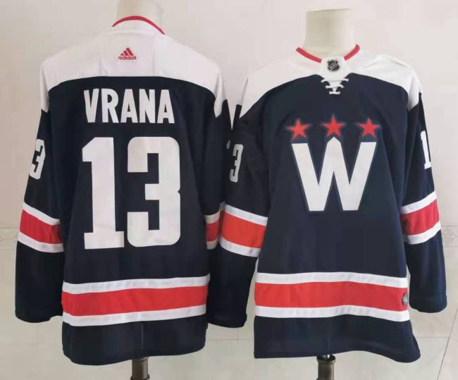 Washington Capitals Alternate Jersey Navy NO.13 VRANA