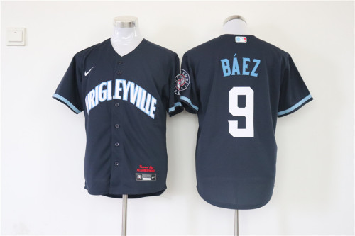 Chicago Cubs Jersey Blue City Version NO.9 BAEZ