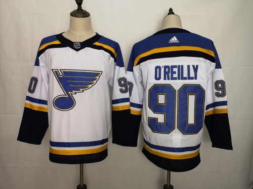 St. Louis Blues Home Breakaway Player Jersey White NO.90 O’REILLY