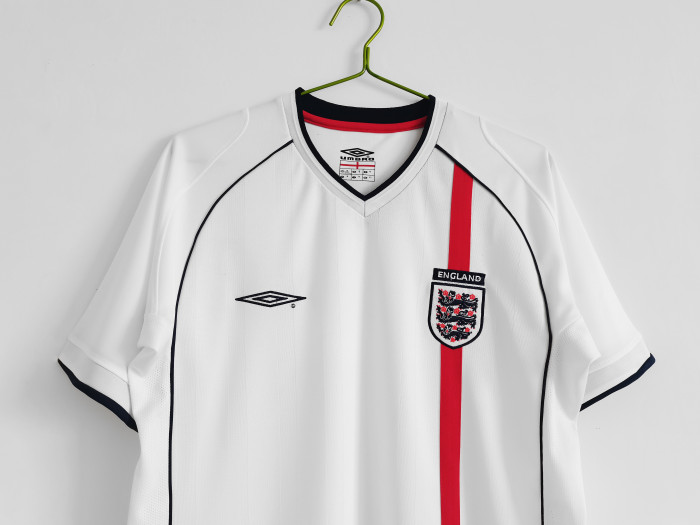 England Retro Home Jersey 2001/03