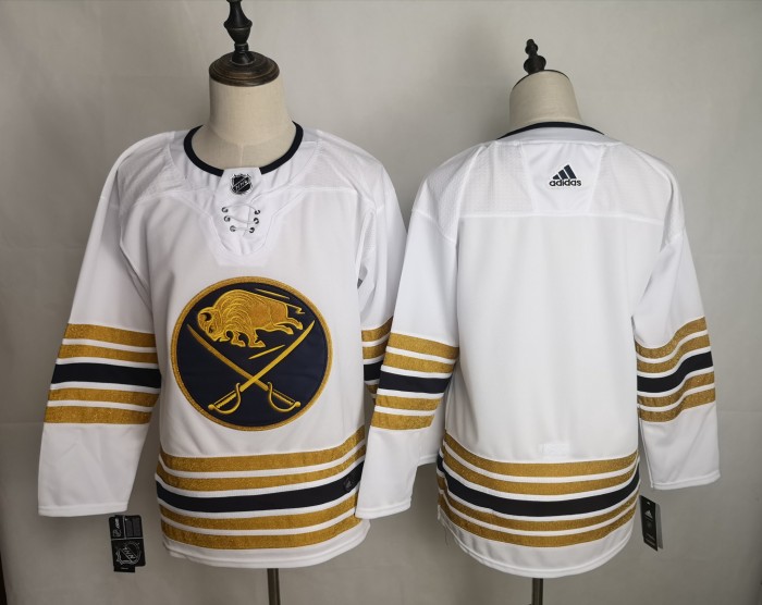 Buffalo Sabres 50th Season Breakaway Player Jersey White NO Number