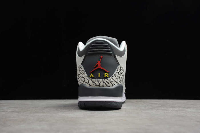Air Jordan 3 Gray White CK9246-106