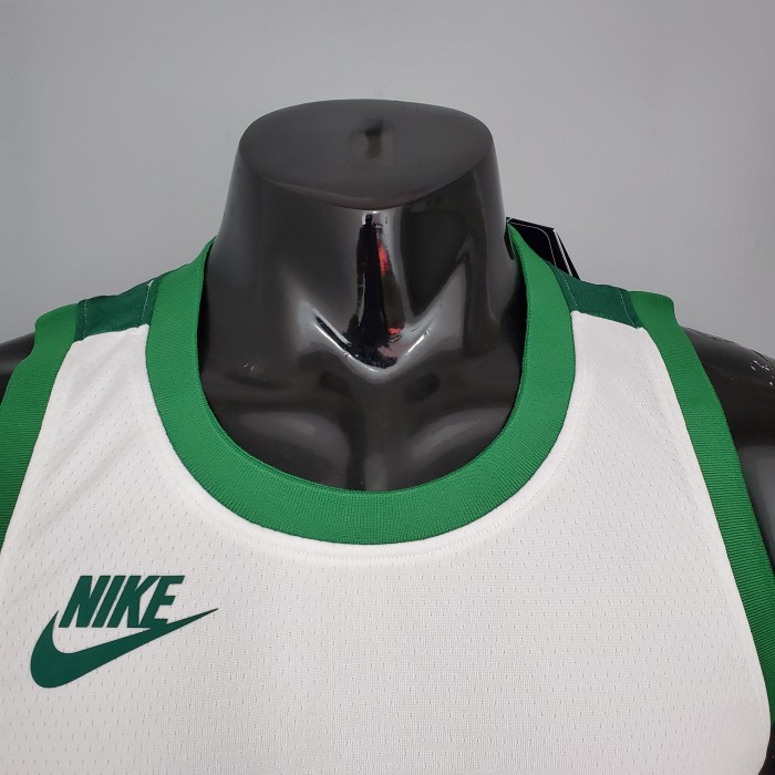 Jaylen Brown Boston Celtics 75th Anniversary Swingman Jersey White