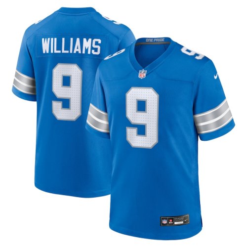 Detroit Lions Jersey Blue New style NO.9 WILLIAMS