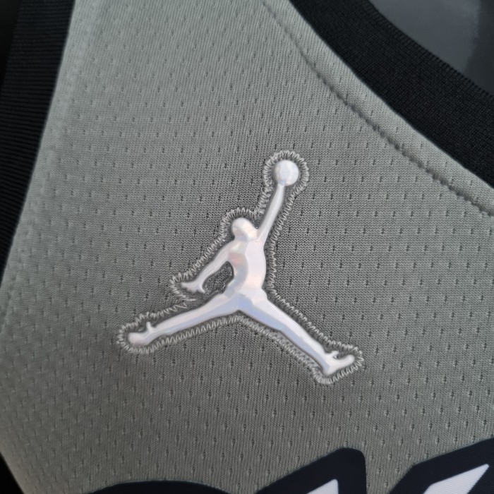 James Harden Brooklyn Nets 75th Anniversary Swingman Jersey Gray