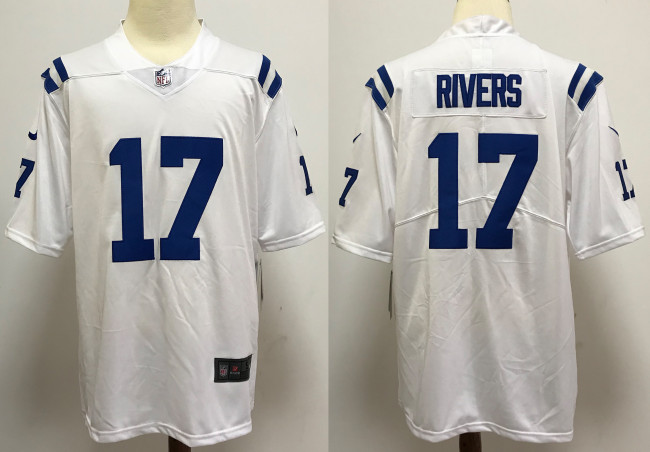 Indianapolis Colts Alternate Jersey White NO.17 RIVERS