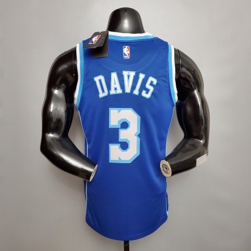 Anthony Davis Los Angeles Lakers 2020/21 Swingman Jersey Retro Blue