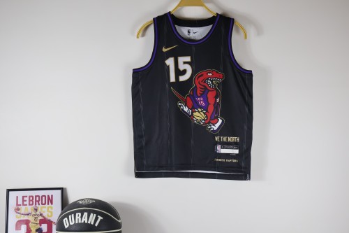 Toronto Raptors Kids Jersey  City Edition 24/25 NO.15 CARTER