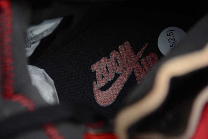 Air Jordan 1 Zoom Air CMFT Crater Gym Red Black White Suede CT0978-600