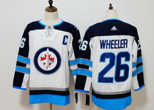 Winnipeg Jets Home Jersey White 21/22 NO.26 WHEELER