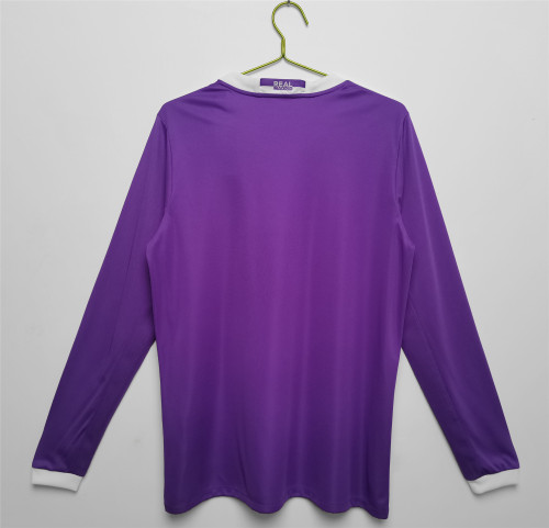 Real Madrid Away Champions League Final Away Retro Long Sleeves Jersey 16/17