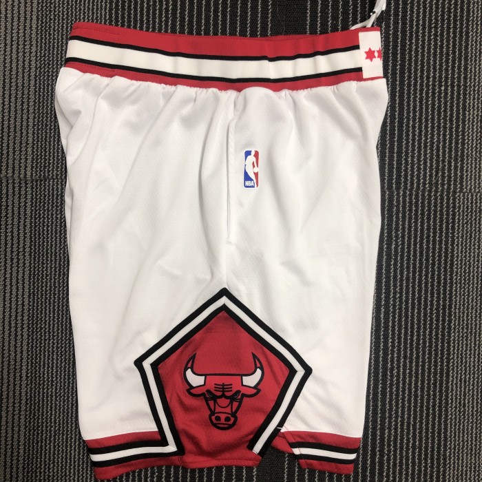 Chicago Bulls  Basketball Shorts White 18-19