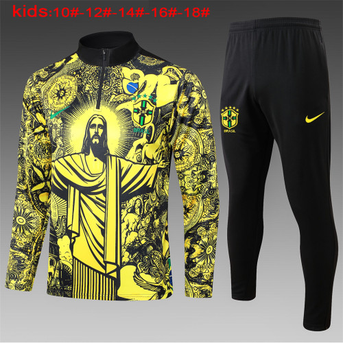 Brazil Kids Training Suit 24/25