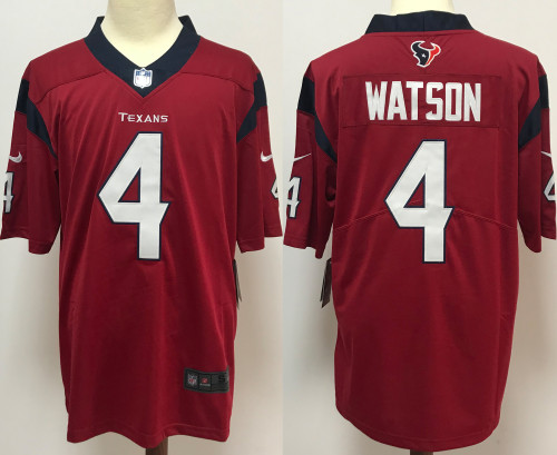 Houston Texans Jersey Red NO.4 WATSON
