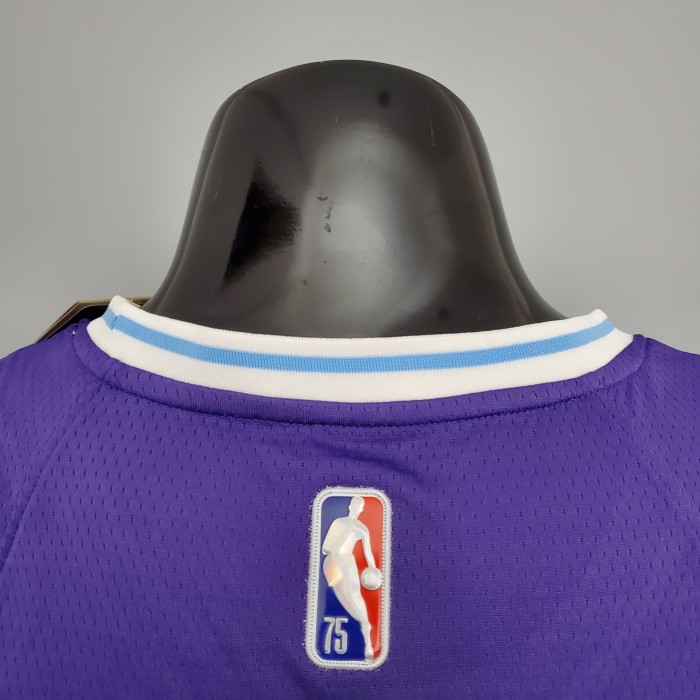 Carmelo Anthony Los Angeles Lakers 2021/22 City Edition Swingman Jersey Purple