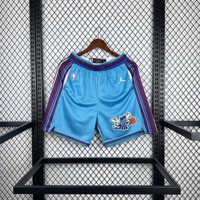 Charlotte Hornets Team Basketball Shorts version 24Season Statement version