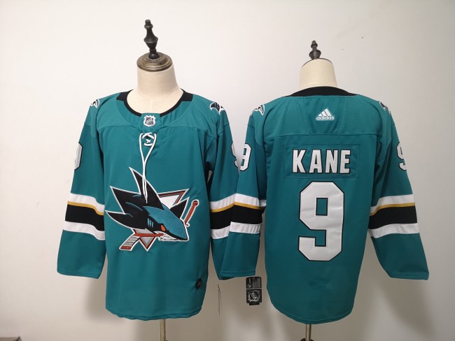 San Jose Sharks Alternate Player Jersey Green NO.9 KANE