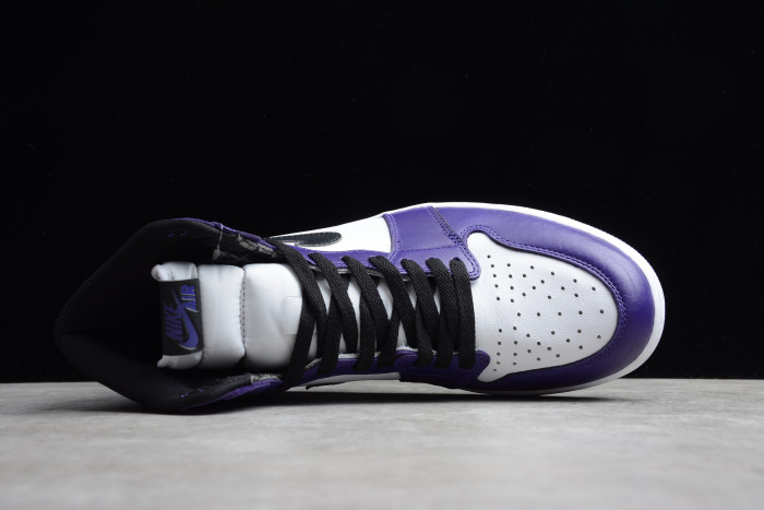 Air Jordan 1 Retro High Court Purple White 555088-500