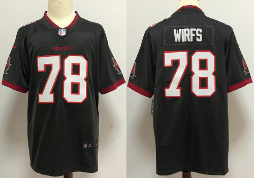 Tampa Bay Buccaneers Alternate Game Jersey Grey NO.78 WIRFS