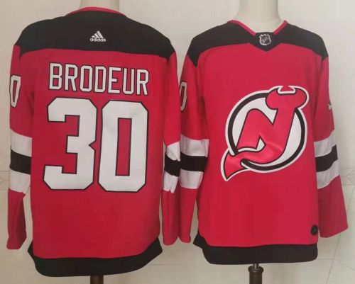 New Jersey Devils Home Player Jersey Red NO.30 BRODEUR