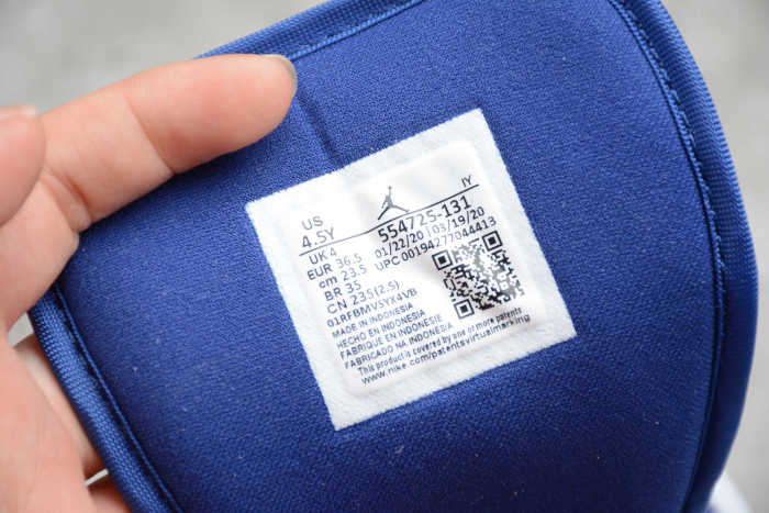 Air Jordan 1 Mid Laser Orange Deep Royal Blue 554725-131