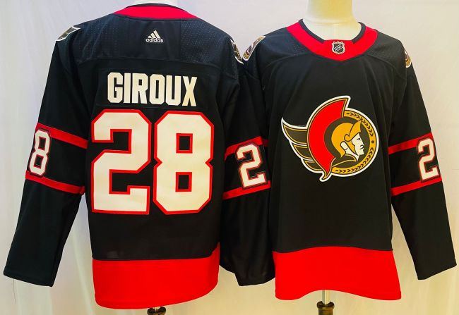 Ottawa Senators 20/21 Reverse Retro Jersey Black NO.28 GIROUX