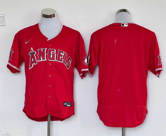 Los Angeles Angels Jersey Elite Edition Red NO Number