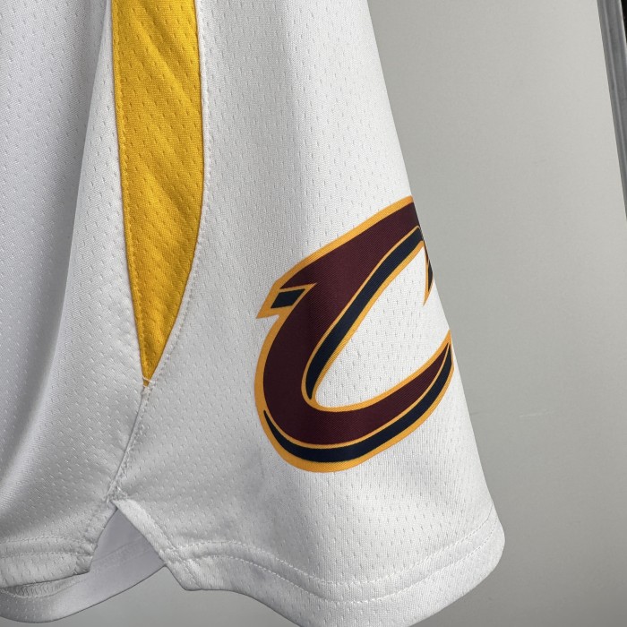 Cleveland Cavaliers White Basketball Shorts Association Issue 2021
