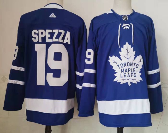 Toronto Maple Leafs Home Jersey Blue 2022 NO.19 SPEZZA