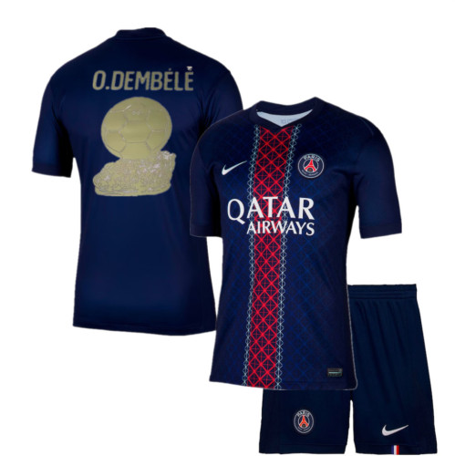Paris Saint Germain O.DEMBÉLÉ 2025 BALLON D'OR Kids Suit