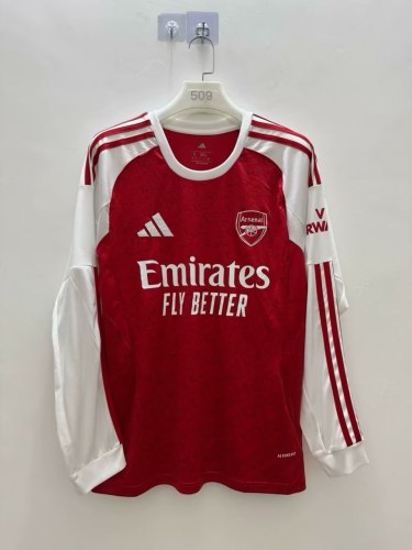 Arsenal Home Long Sleeve Man Jersey 25/26