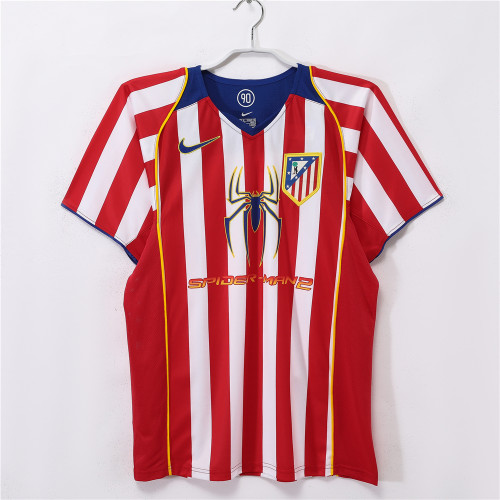 Atletico Madrid Home Retro Jersey 2004/05