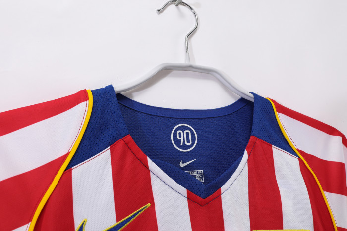 Atletico Madrid Home Retro Jersey 2004/05