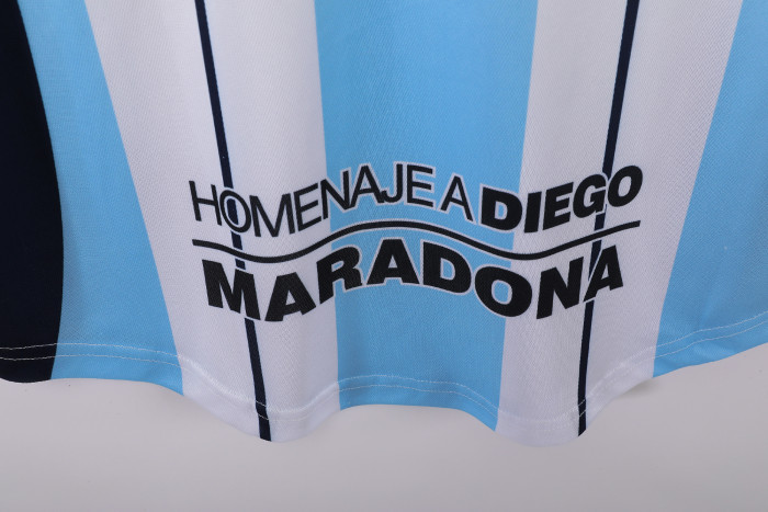Argentina Diego Maradona Commemorative Retro Jersey 2001