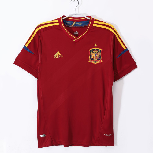 Spain Home Retro Jersey 2012
